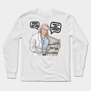 Funny Science Math Teacher Mathematics Physics Joke Long Sleeve T-Shirt